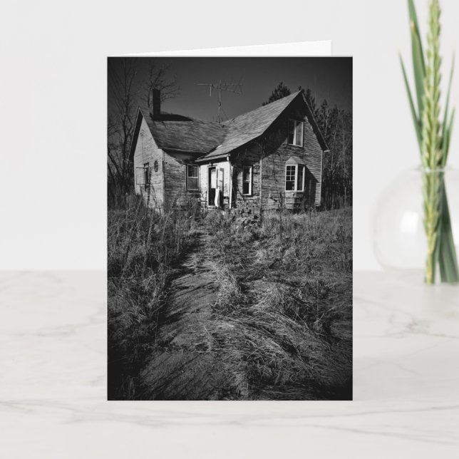 "Path of Abandonment" Hallowe’en Card (Front)