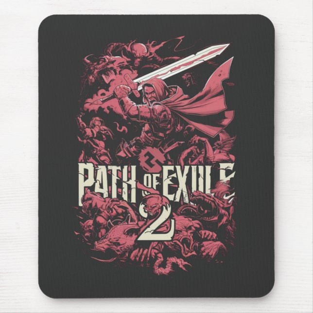 path of exile 2 mouse mat (Front)