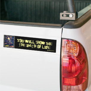 Path of Life Bumper Sticker