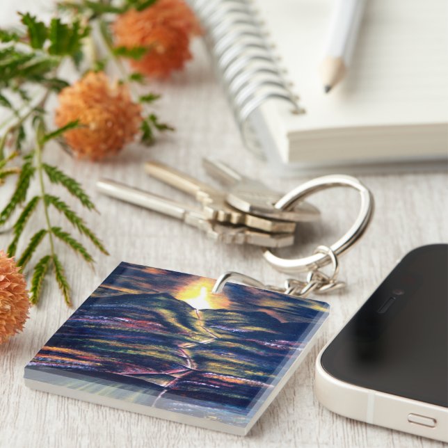 Path of Life & Resting Place Key Ring (Front Right)