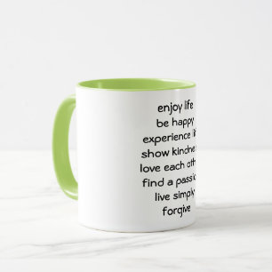 Path of Life Spiritual Message Coffee Mug