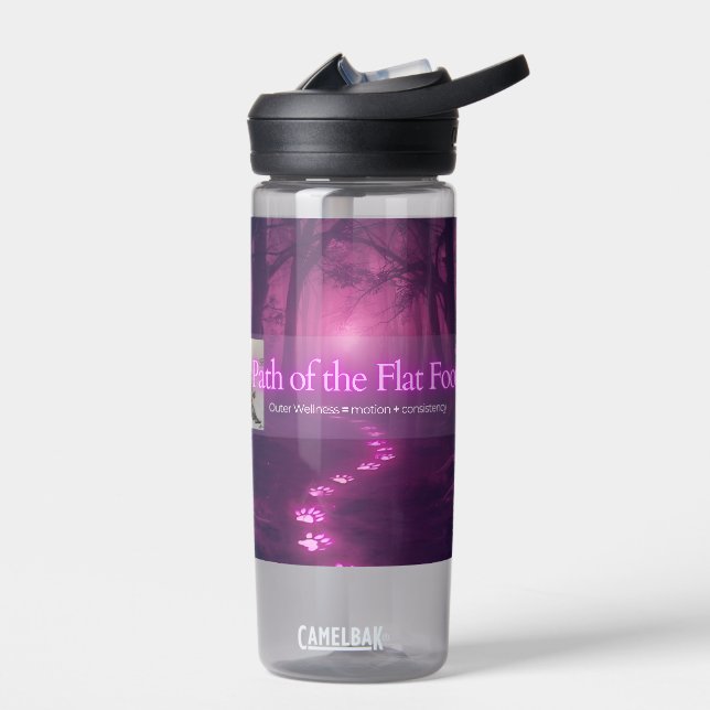 Path of the Flat Foot water bottle (Left)