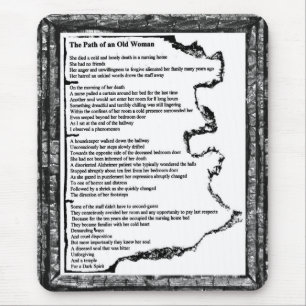 Path of The Old Woman Mouse Mat