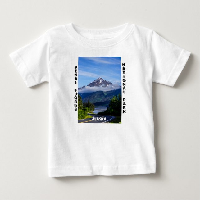 Path Through Alaksa Baby T-Shirt (Front)