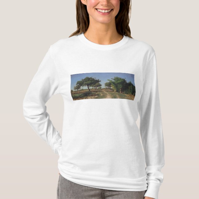 Path through the Apples Trees T-Shirt (Front)