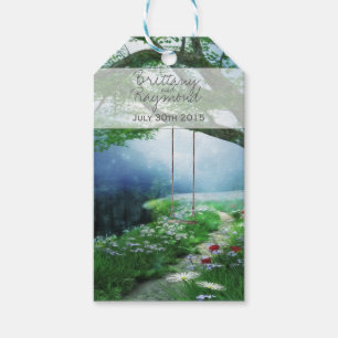 PATH TO FOREVER WOODLAND STREAM FAVOR TAGS