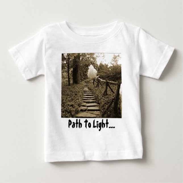 Path To Light Baby T-Shirt (Front)