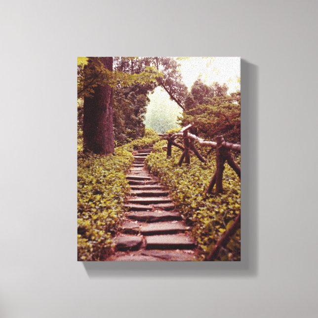Path To Light Canvas Print (Front)