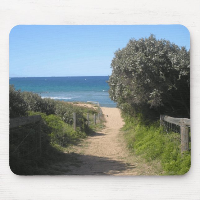 Path to palm beach mouse mat (Front)