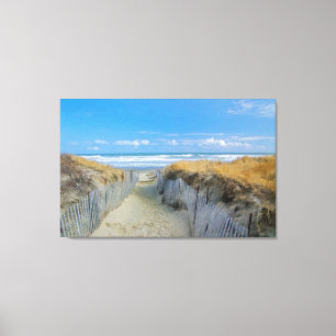 Path to the Beach Canvas Print
