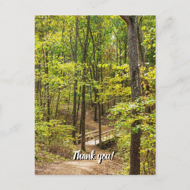 Path To The Bridge Thank You Postcard (Front)