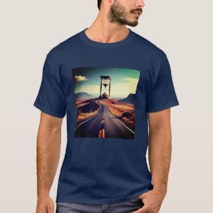 Path to the Hourglass – Timebound Journey Concept T-Shirt