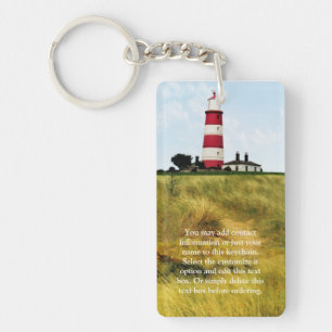Path to the Lighthouse Key Ring