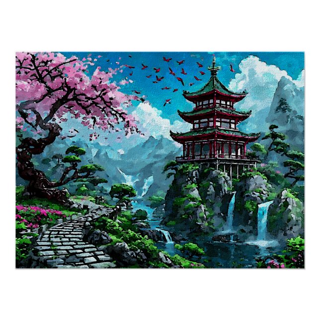 Path to Tranquillity Poster (Front)
