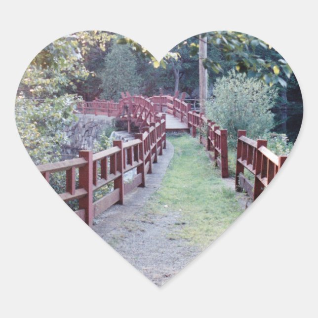 Path Unknown Heart Sticker (Front)