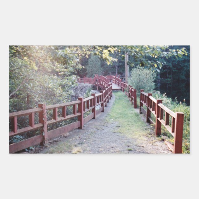 Path Unknown Rectangular Sticker (Front)