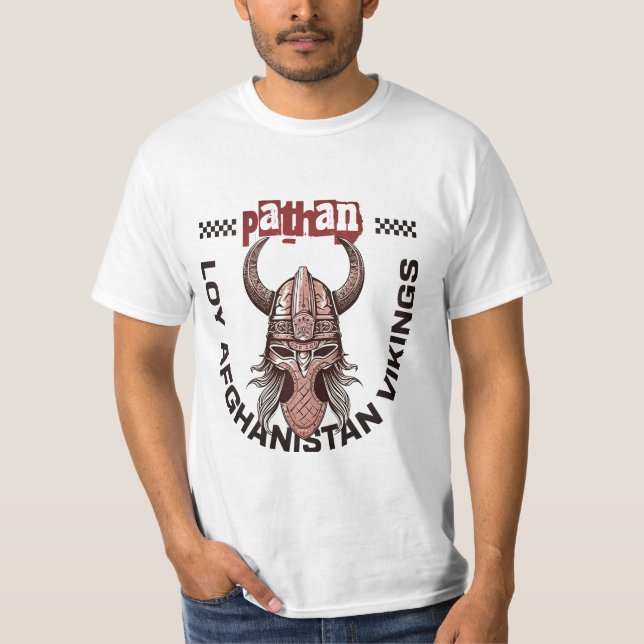 Pathan Afghanistan T-Shirt | Pashtun Pride Apparel (Front)