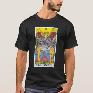 Pathe Lovers Tarot Card Occult Beliefs Divination T-Shirt