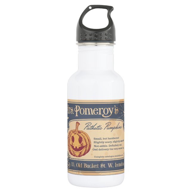 Pathetic Pumpkins 532 Ml Water Bottle (Front)