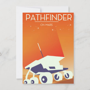 Pathfinder at Mars Space Art Invitation