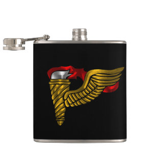Pathfinder Badge Hip Flask