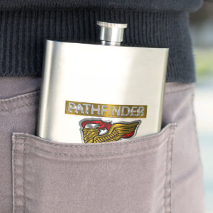 Pathfinder Badge “Pathfinder”  Flask