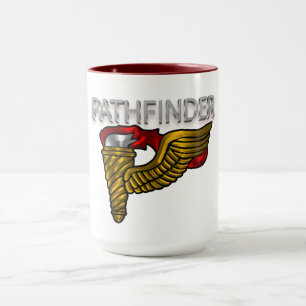 Pathfinder Badge- "Pathfinder" Red Mug