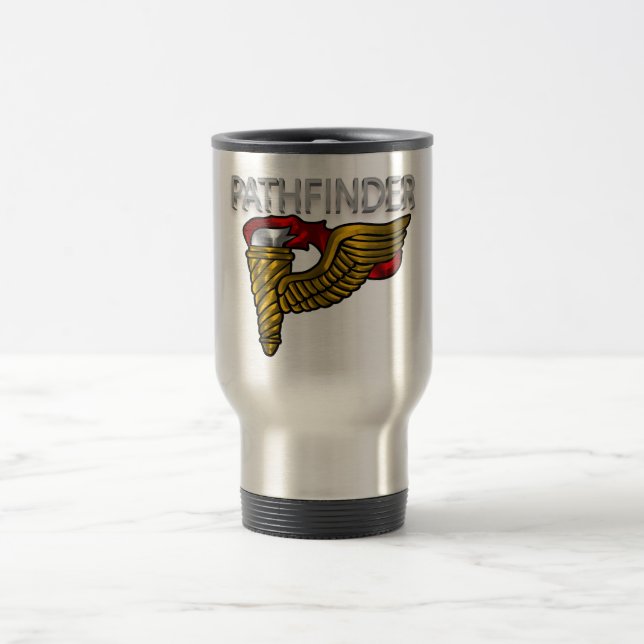 Pathfinder Badge- “Pathfinder” Travel Mug (Center)