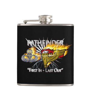 Pathfinder First In Last Out  Hip Flask