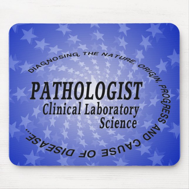 PATHOLOGIST - CLINICAL LABORATORY SCIENCE MOUSE MAT (Front)