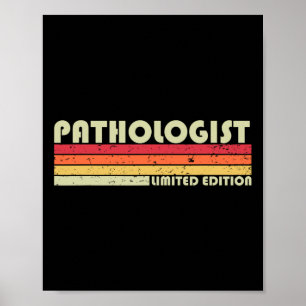 Pathologist Funny Job Title Profession Birthday Wo Poster