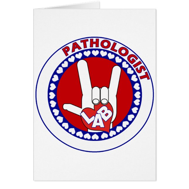 PATHOLOGIST LOVE LOGO LABORATORY (Front)