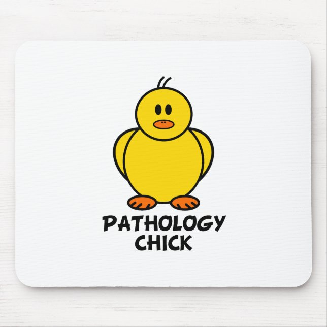 Pathology Chick Mouse Mat (Front)