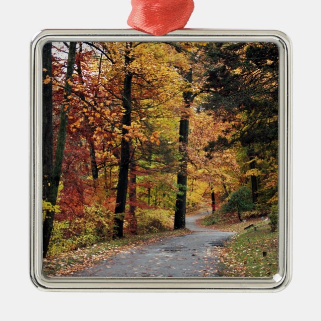 Paths Metal Tree Decoration (Front)