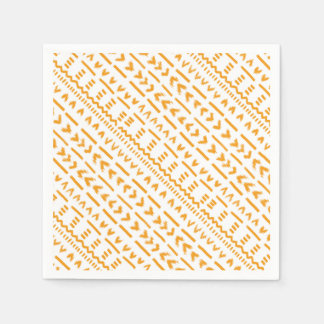 Paths Of Sun Mudcloth African Pattern Napkin