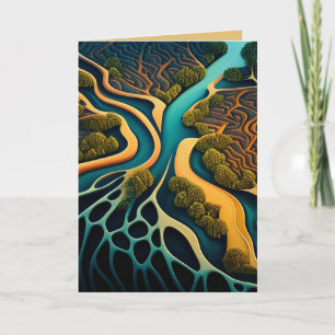 Paths of the Dreamland Note Card