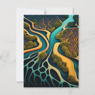 Paths of the Dreamland Postcard