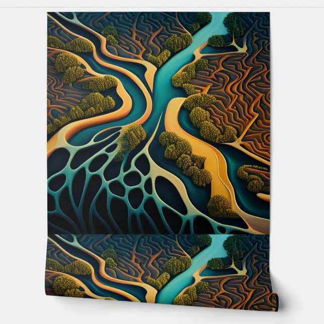 Paths of the Dreamland Wallpaper (Unrolling)