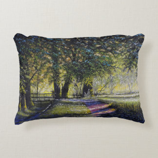"Pathway Through The Country" Decorative Cushion