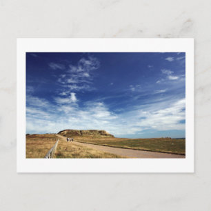 Pathway to Hengistbury Head Postcard