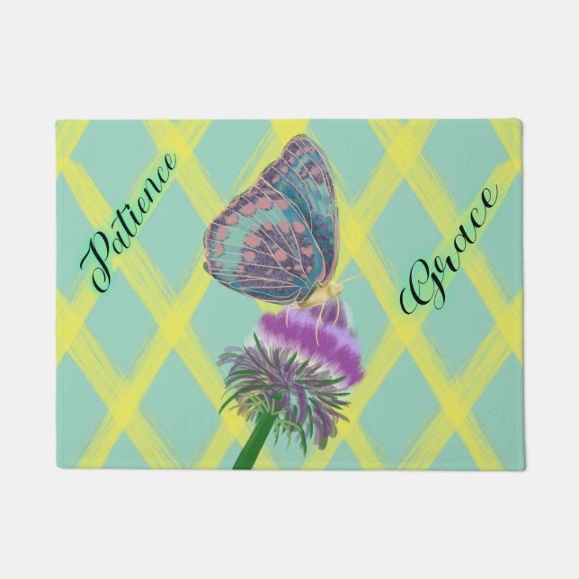 patience and grace doormat (Front)