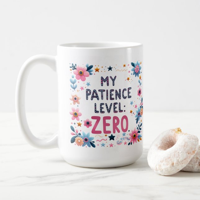 Patience Coffee Mug (With Donut)