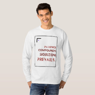 Patience Compounds T-Shirt investor gift