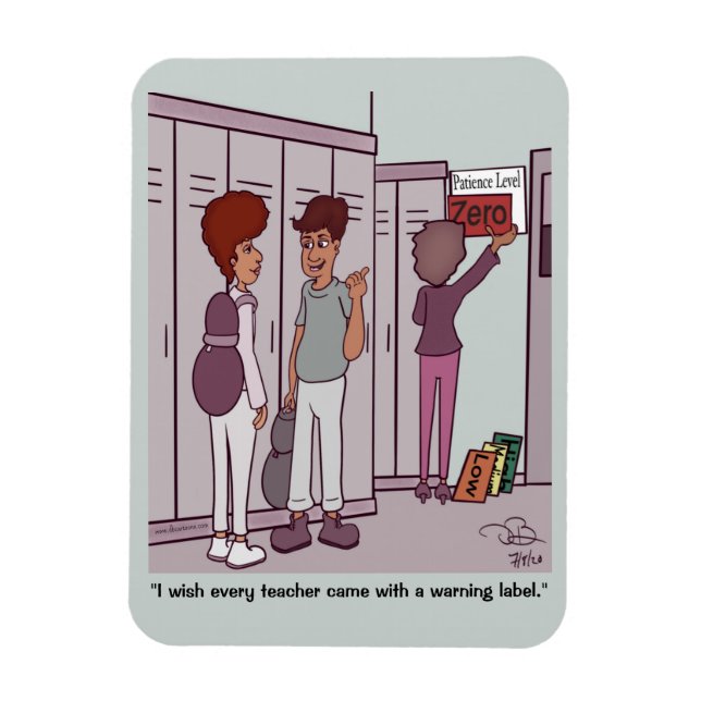 Patience Level Flexible Magnet (Vertical)