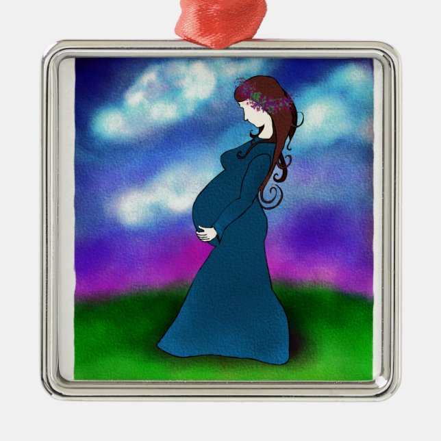 "Patience" Metal Tree Decoration (Front)