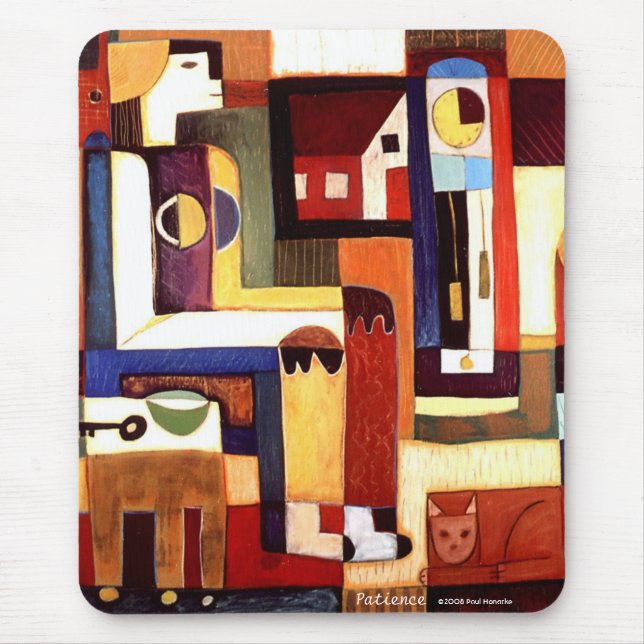 Patience Mouse Mat (Front)