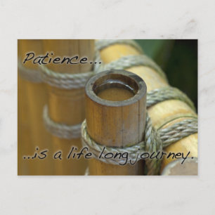 Patience-postcard Postcard