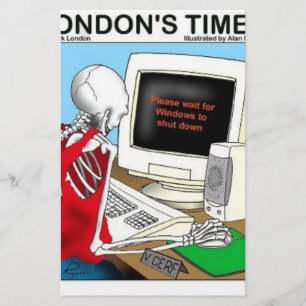 Patience W/ Computer Funny Gifts Tees Collectibles Stationery