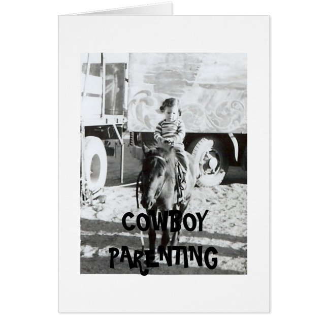 Patience with Kids - Cowboy Parenting (Front)