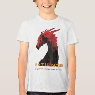 Patience Youth Tri-blend T-Shirt Shirt
